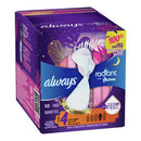 Feminine Pad Always® Radiant with FlexFoam Overnight / With Wings Heavy Absorbency