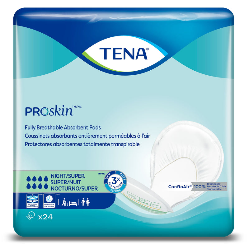 TENA ProSkin™ Night Super Unisex Disposable Incontinence Liner, One Size Fits Most, Heavy Absorbency