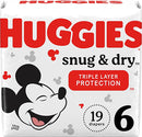 Kimberly Clark Huggies® Snug and Dry™ Baby Diaper, Size 6