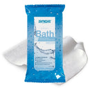 Sage Essential Bath Medium Weight Scented Rinse-Free Bath Wipe, 8 X 8 Inch, Soft Pack
