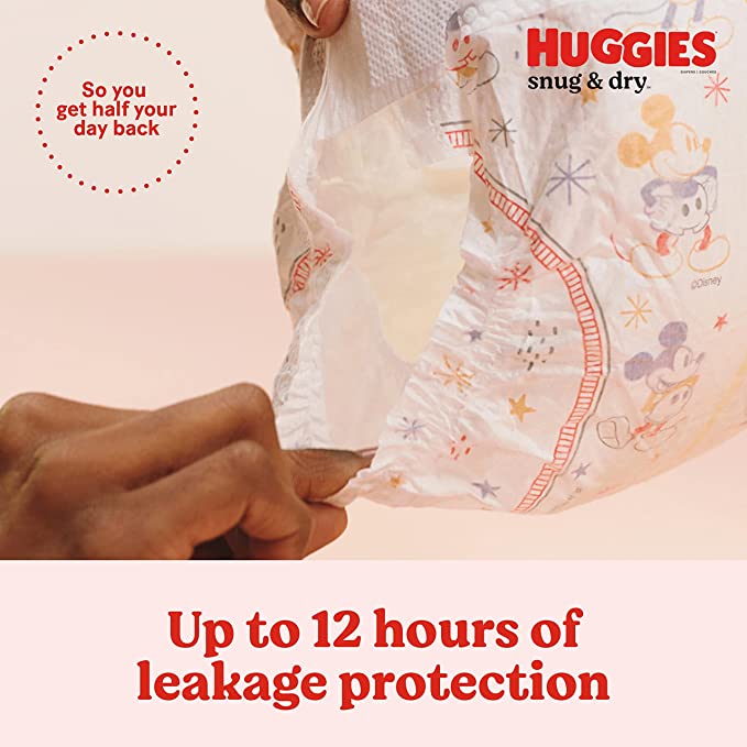 Kimberly Clark Huggies® Snug and Dry™ Baby Diaper, Size 6