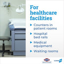 Clorox Healthcare® Disinfecting Wipes, w/Hydrogen Peroxide, Bleach Free Unscented 185 Wipes