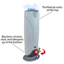 RxAir® Air Purifier 800 Square Feet 32 X 12-1/2 X 9-1/2 Inch 120 V UltraViolet Light