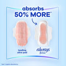 Feminine Pad Always® Infinity with Flex Foam Maxi with Wings Super Absorbency