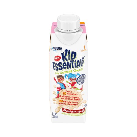 Boost Kid Essentials 1.0 Flavored Ready To Use Pediatric Oral Supplement, 8 oz. Carton