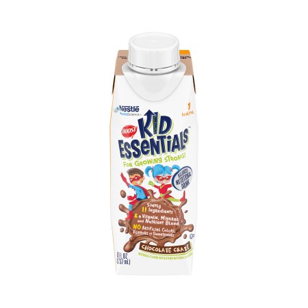Boost Kid Essentials 1.0 Flavored Ready To Use Pediatric Oral Supplement, 8 oz. Carton