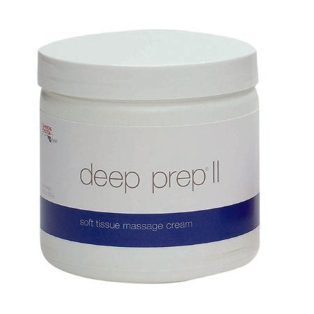 13-3237 	Deep Prep® II Massage Treatment, Unscented Cream Jar 15 oz.