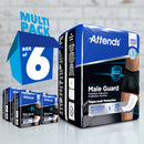 Attends® Discreet Male Guard Disposable Bladder Control Pad, One Size Fits Most, Maximum Absorbency