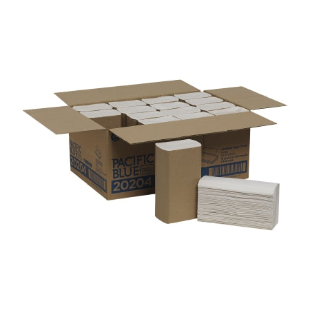 Pacific Blue Basic Multi-Fold 1-Ply Paper Towels by Georgia-Pacific