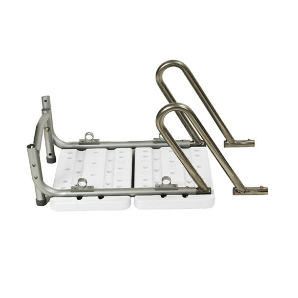 Splash Defense™ Transfer Bench with Curtain Guard Protection