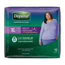 Depend Night Defense Female Disposable Overnight Pull On Absorbent Underwear