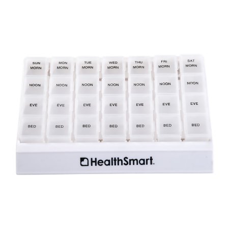 HealthSmart 7-Day, 4-Dose Pill Organizer