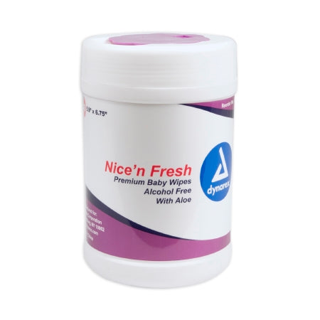 Nice'n Fresh Scented Baby Wipe, 6 X 6-3/4 Inch