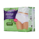 Always Discreet Women's Protective Underwear for Bladder Leaks, Maximum Absorbency