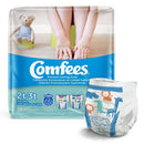 Comfees® Male Disposable Toddler Training Pants, Pull On with Tear Away Seams, Moderate Absorbency