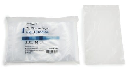 McKesson Zip Closure Bag, 4000/CS