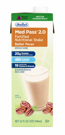 Med Pass® 2.0 Ready to Use Oral Supplement, 32 oz. Carton, Butter Pecan Flavor