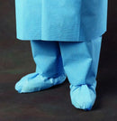 Shoe Cover One Size Fits Most Shoe High Without Tread Blue NonSterile - BOX/100